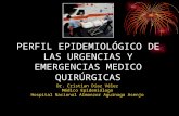 Perfil epidemiologico de las emg médicas y qx
