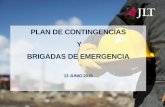 Plan de contingencias y brigadas de emergencia 13.06.2016