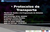 Protocolos de transporte