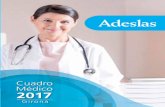 Cuadro Médico Privado Girona 2017