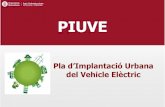 Plans d'implantació urbana de vehicles elèctrics (PIUVE)