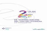 II Plan de normalización del uso del euskera en Osakidetza. 2013 ...