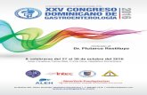 Programa XXV Congreso Dominicano de Gastroenterología 2016
