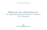 Marcar les diferències: la representació de dones i homes a la llengua