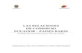LAS RELACIONES DE COMERCIO ECUADOR – PAISES BAJOS