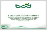 servicio bodinternet guía de afiliación, acceso a banca por internet ...