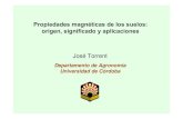 Propiedades magnéticas de los suelos: origen, significado y ...