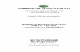 manual de técnicas analíticas para el análisis de las aguas residuales