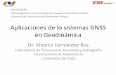 Aplicaciones de los sistemas GNSS en geodinámica