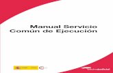 Manual Servicio Común de Ejecución