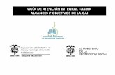GUÍA DE ATENCIÓN INTEGRAL -ASMA ALCANCES Y OBJETIVOS ...