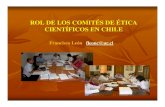 ROL DE LOS COMITÉS DE ÉTICA CIENTÍFICOS EN CHILE