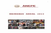 Memoria Anual 2013 de ANEPE