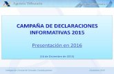 Presentación charla Sesiones Informativas diciembre 2015