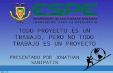 Sanipatin J.   actividades y proyectos