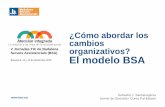 3.a Sebastià Santaugenia - "¿Cómo abordar los cambios organizativos? El modelo de BSA"