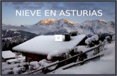 Nieve en asturias