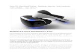 Sony VR Proyecto Morfeo