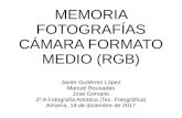 Memoria Cámara Formato Medio (RGB)