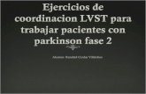 ejercicios de coordinación LVST BIG para Parkinson