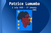 Lumumba presentation