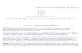 reglamento del personal administrativo-Acuerdo 074 de 1980