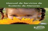 Manual de Servicios de Sustento de Menores