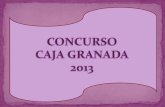 Concurso caja granada 2013