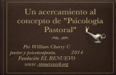 Un acercamiento al concepto de psicología pastoral por William Charry