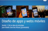 Curso: Diseño de apps y webs móviles - Parte 1