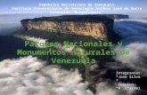 Parques Nacionales y Monumentos Naturales de Venezuela