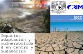 Impactos, adaptación y vulnerabilidad en Centro y Sudamérica