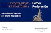Presentación Programa de Practicas Profesionales. Pemex Perforación Reynosa