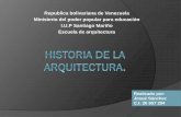 Historia de la arquitectura III
