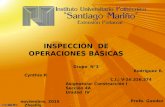 Inspección  de operaciones básicas. rodriguez cynthia.26326374