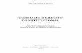 CURSO DE DERECHO CONSTITUCIONAL. Javier Pérez Royo. ISBN: 9788415948964