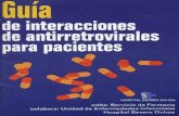 Guía de interacciones de antirretrovirales para pacientes