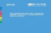 recomendación del consejo sobre política y gobernanza regulatoria