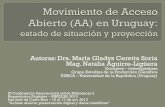 Autoras: Dra. María Gladys Ceretta Soria Mag. Natalia Aguirre-Ligüera