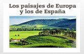 Paisajes de Europa y España