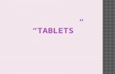 Power "Tablets"