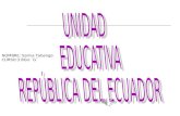 SAMIA TABANGO UNIDAD EDUCATIVA REPUBLICA DEL ECUADOR