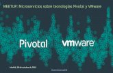 Microservicios sobre tecnologías Pivotal y VMware