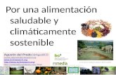 El Dr. Agustín del Prado imparte charla “Por una alimentación saludable y climáticamente sostenible”Present ingurugela marzo