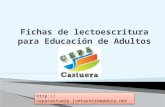 Fichas de lectoescritura CEPA Castuera