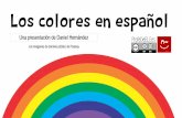 Vocabulalario de los colores en español