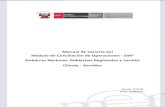 Manual de Usuario Módulo de Conciliación de Operaciones SIAF
