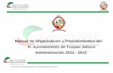 Manual de Organización y Procedimientos del H. Ayuntamiento de ...