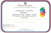 Políticas de Certificación y Desarrollo de la Carrera Docente en República Dominicana