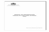 manual de organización unidad de auditoría interna (uai)